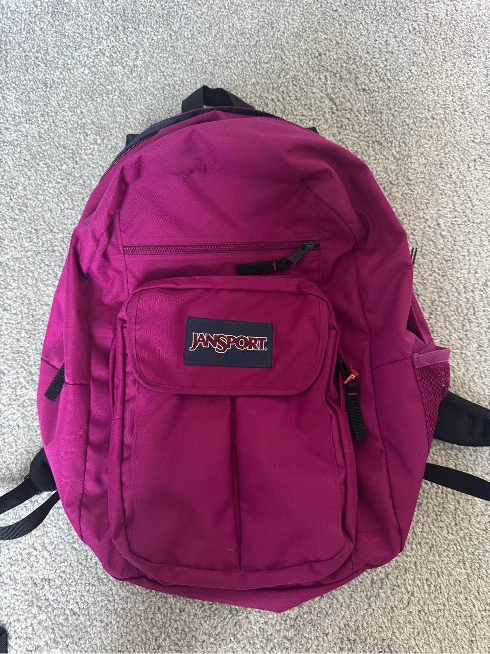 Jansport Large Backpack in Fuchsia